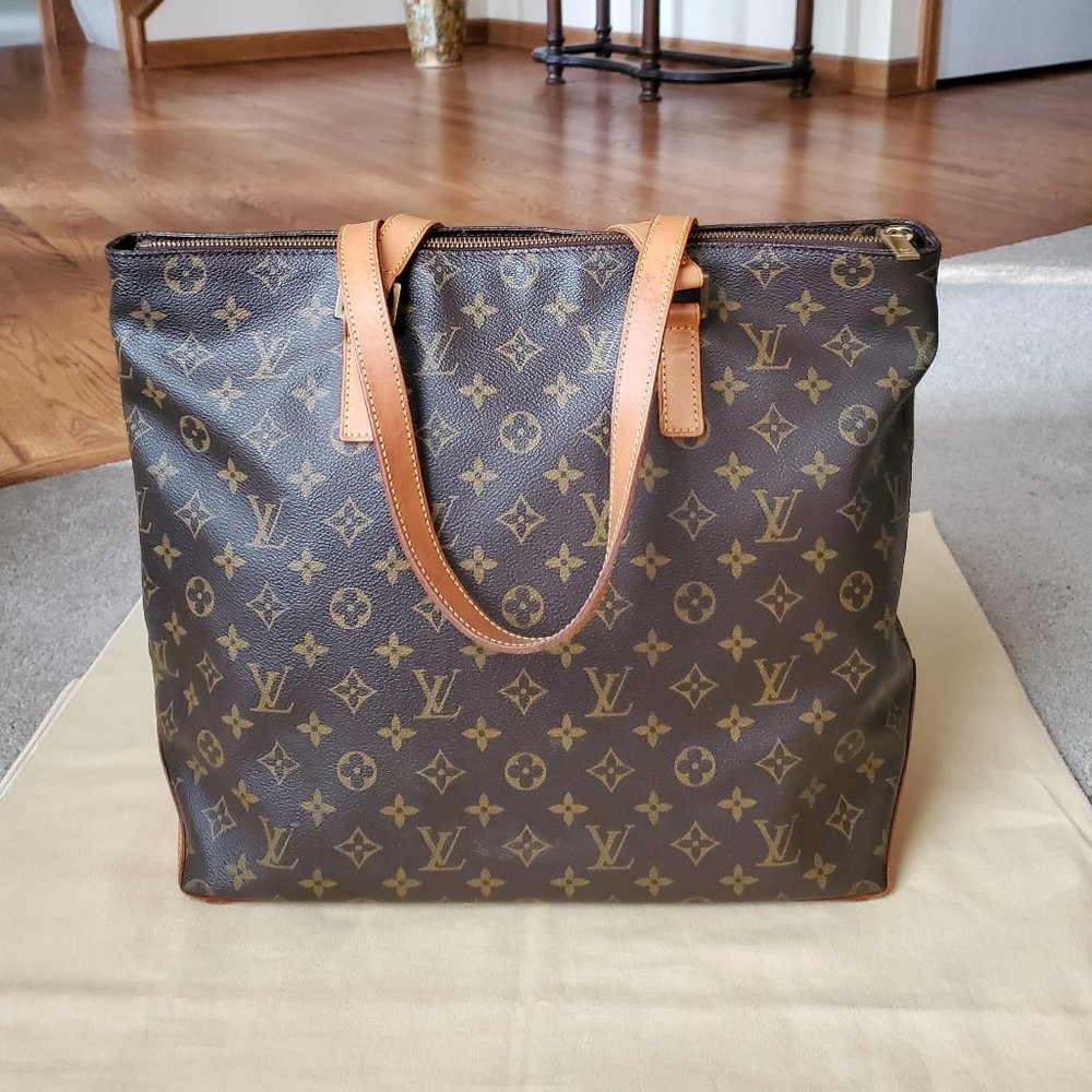 Louis Vuitton Cabas Mezzo Monogram Shoulder Bag
